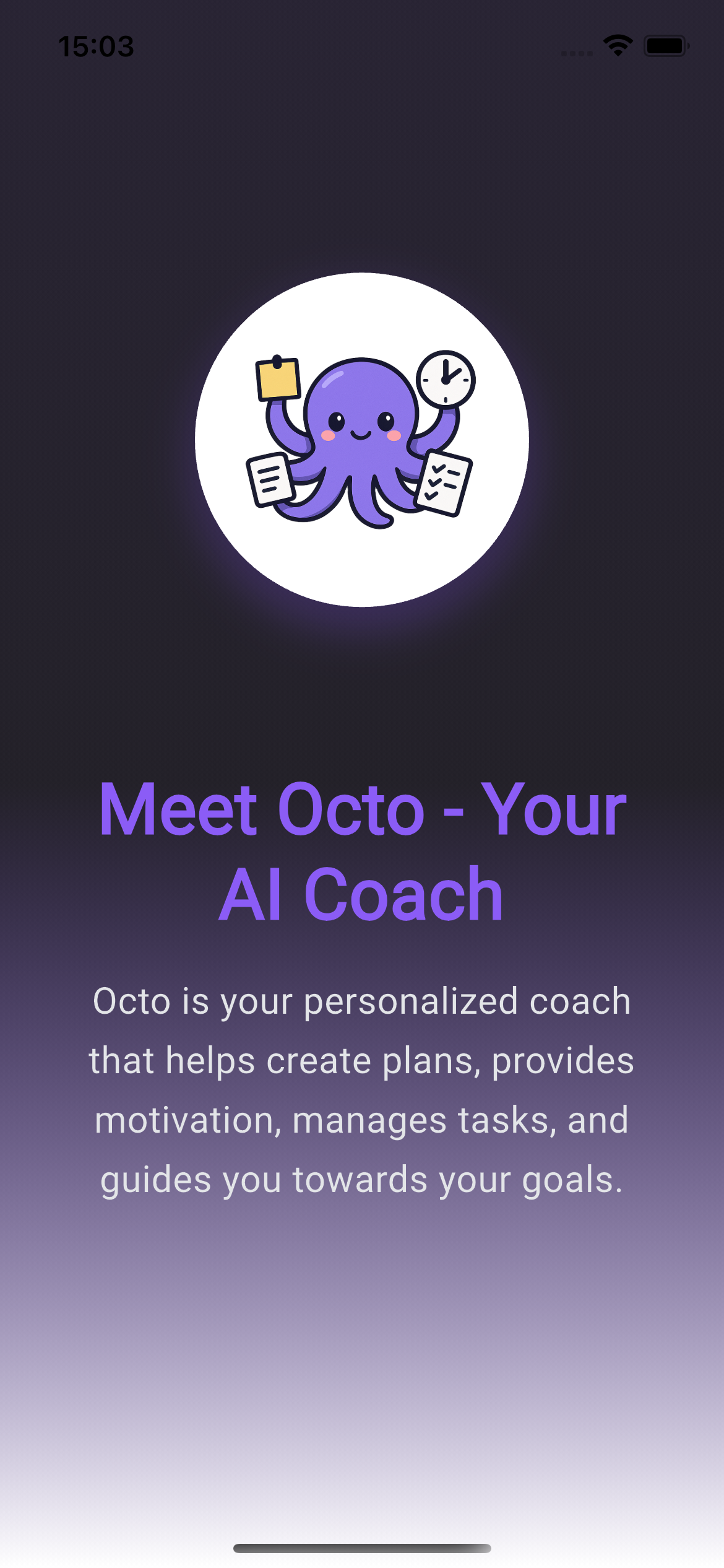 Meet Octo - Your AI Coach